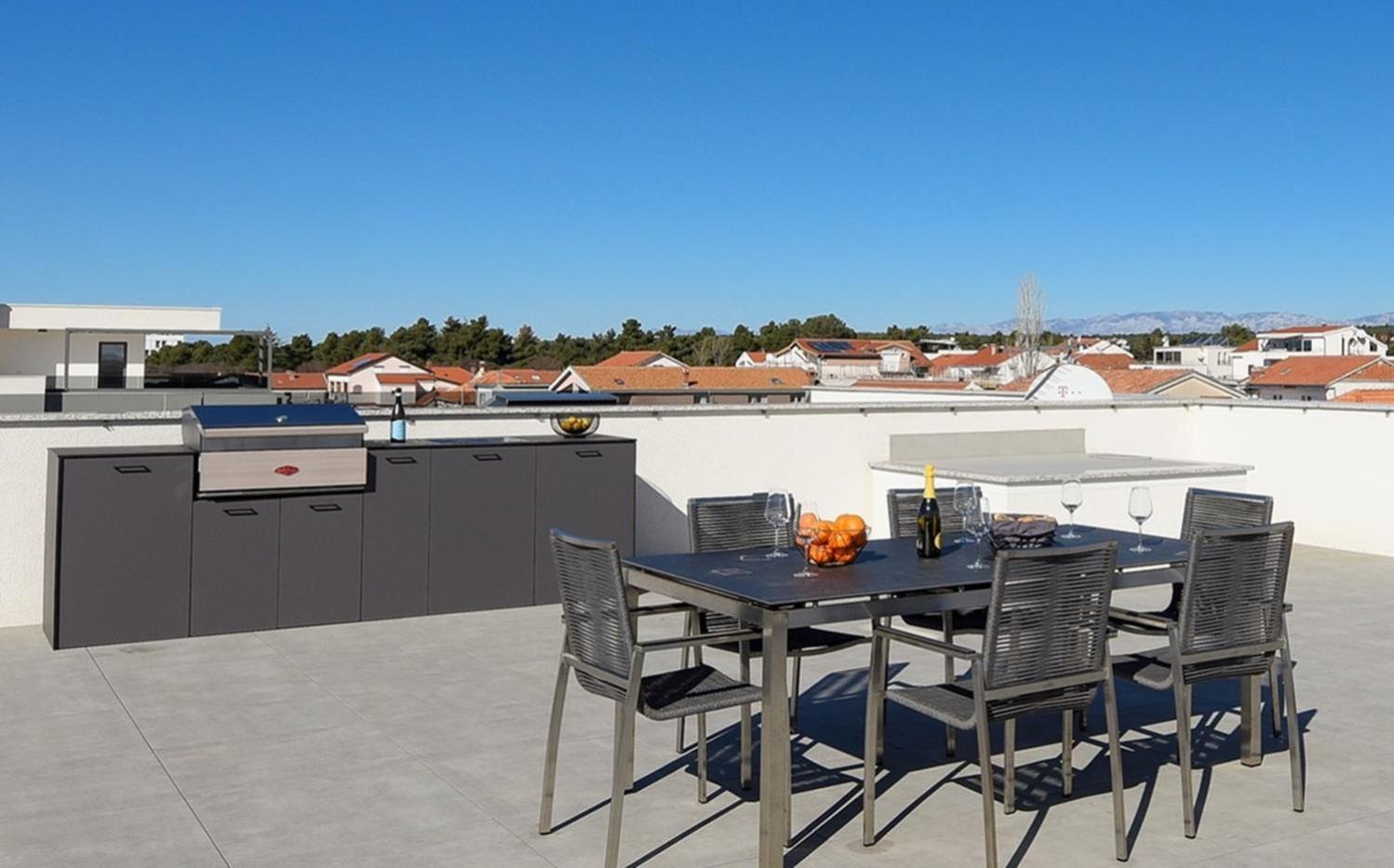Fux Luxury Rooftop Terrace Jacuzzi & Bbq Zadar Zewnętrze zdjęcie