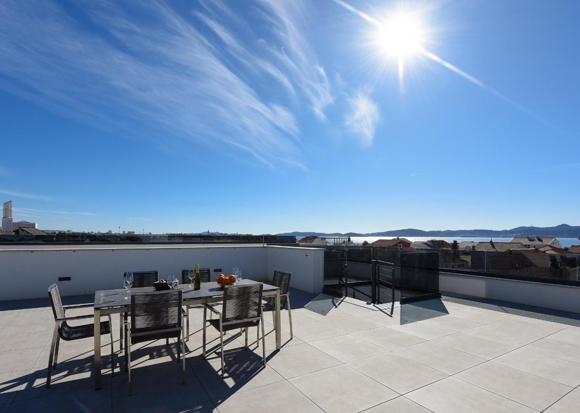 Fux Luxury Rooftop Terrace Jacuzzi & Bbq Zadar Zewnętrze zdjęcie
